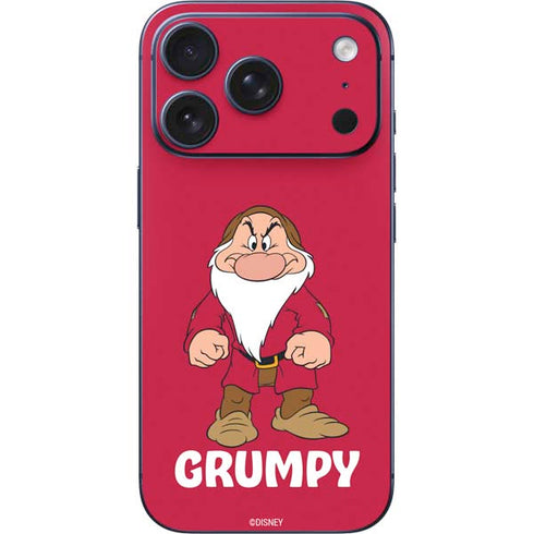 Disney Snow White Grumpy Dwarf iPhone 17 Pro Skin
